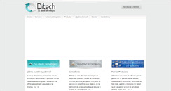 Desktop Screenshot of ditech.com.co