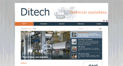 Desktop Screenshot of ditech.cz