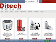 Tablet Screenshot of ditech.no