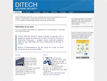 Tablet Screenshot of ditech.dk